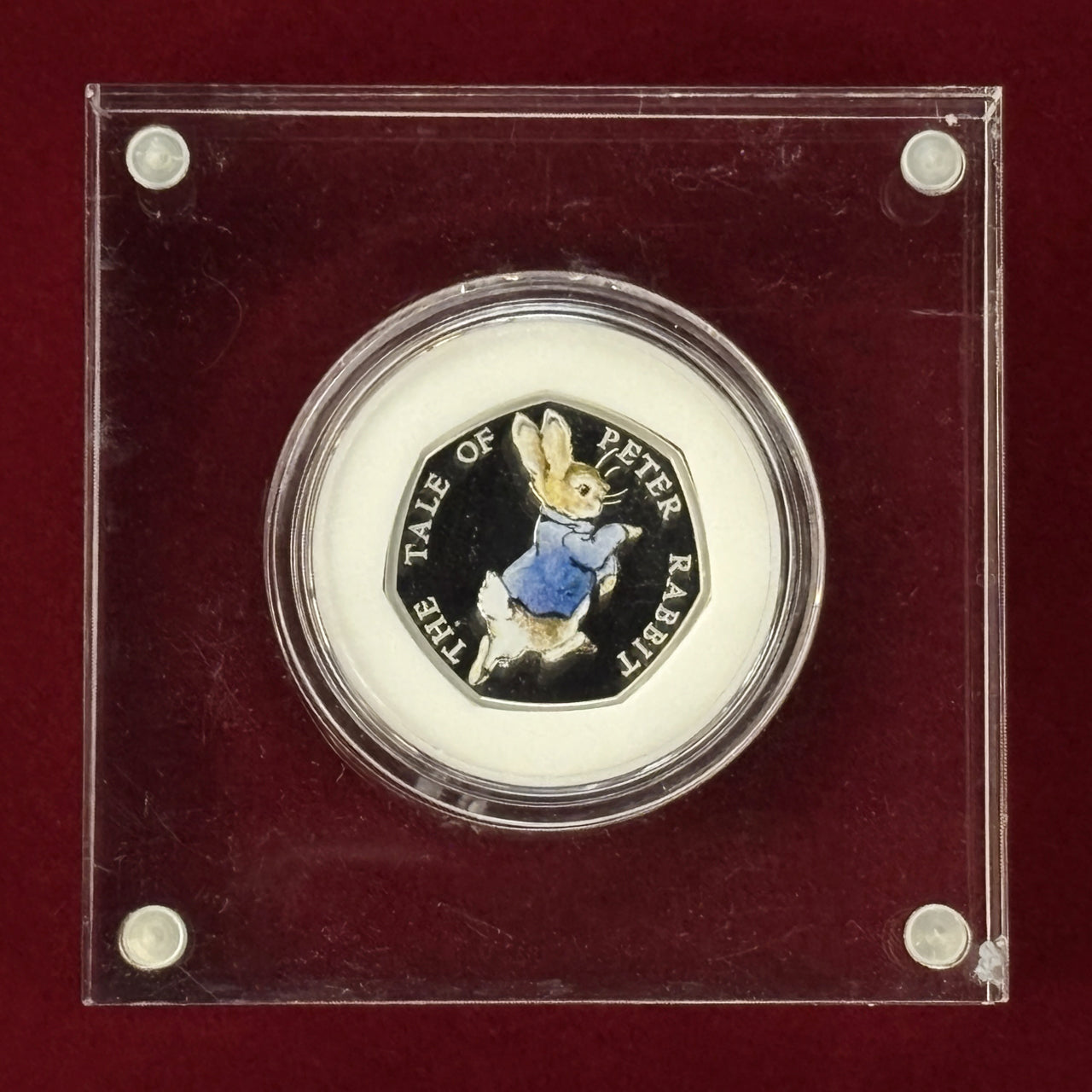 [UK] Peter Rabbit 50p Silver Proof Coin 2017 Limited Edition Gift Set with Picture Book [B-0000433]