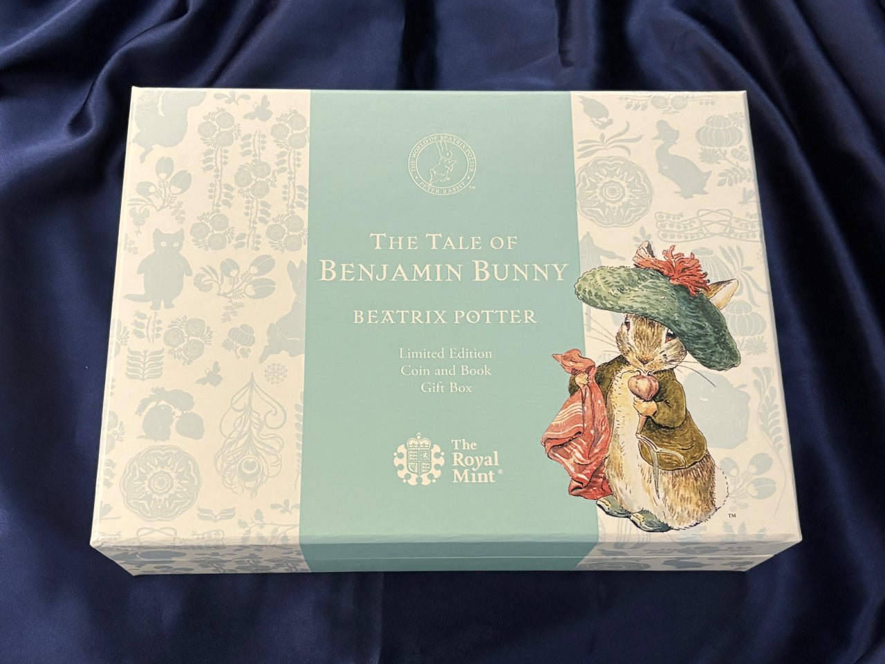 ベンジャミン バニー　銀貨 50ペンス　2017年発行　純銀貨幣　未使用 イギリス】ベンジャミン・バニー 50ペンス 銀貨 プルーフ 2017 絵本付