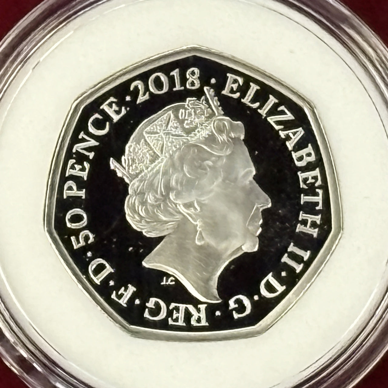 [UK] Flopsy 50 Pence Silver Proof Coin 2018 Limited Edition Gift Set with Picture Book [B-0000437]
