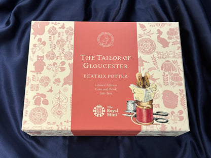 【イギリス】グロースターの仕たて屋 50ペンス 銀貨 プルーフ 2018 絵本付 限定版ギフトセット［B-0000438］