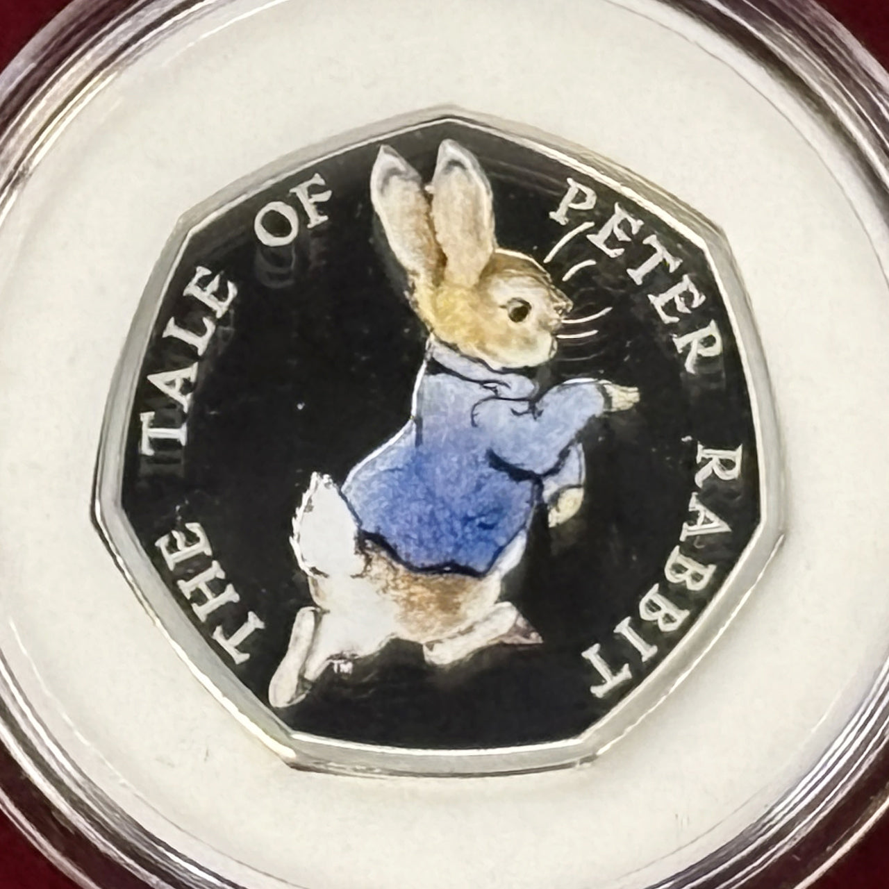 [UK] Peter Rabbit 50p Silver Proof Coin 2017 Limited Edition Gift Set with Picture Book [B-0000439]
