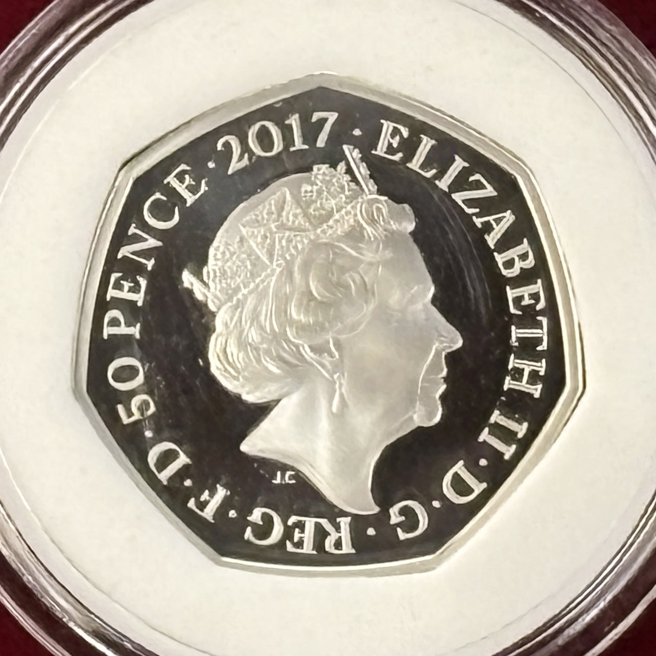 [UK] Peter Rabbit 50p Silver Proof Coin 2017 Limited Edition Gift Set with Picture Book [B-0000439]