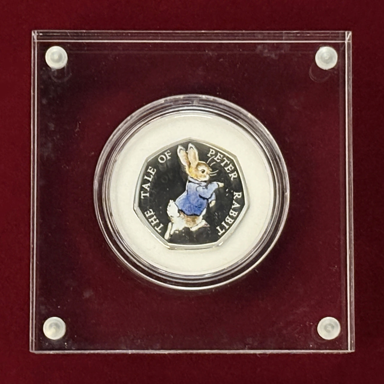 [UK] Peter Rabbit 50p Silver Proof Coin 2017 Limited Edition Gift Set with Picture Book [B-0000439]