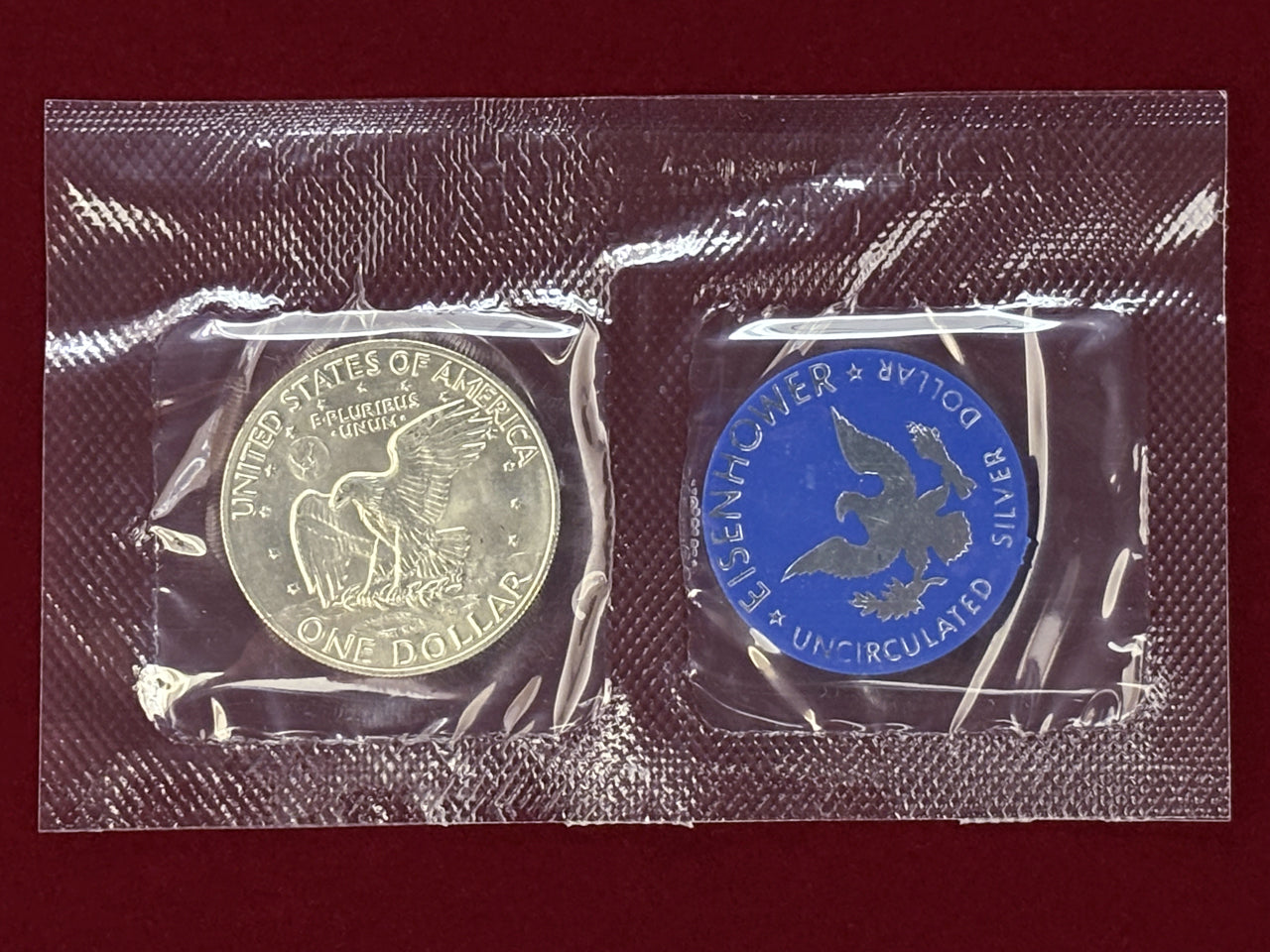 【アメリカ】1ドル 銀貨 アイゼンハワーダラー 1973［B-0000462］