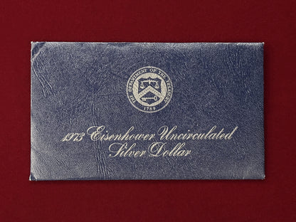 【アメリカ】1ドル 銀貨 アイゼンハワーダラー 1973［B-0000462］