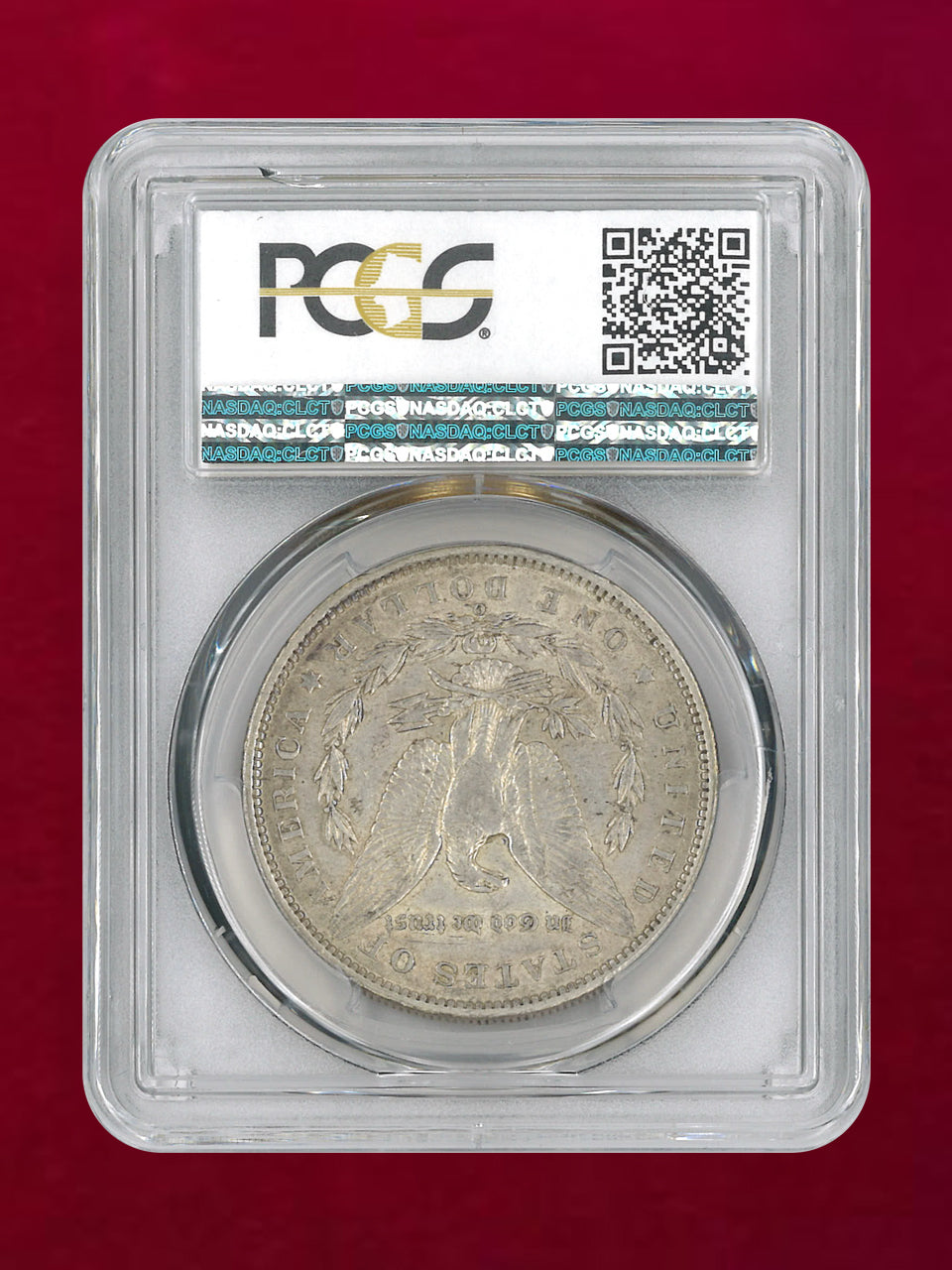 【アメリカ】1ドル 銀貨 モルガンダラー 1899O PCGS AU50［B-0000467］