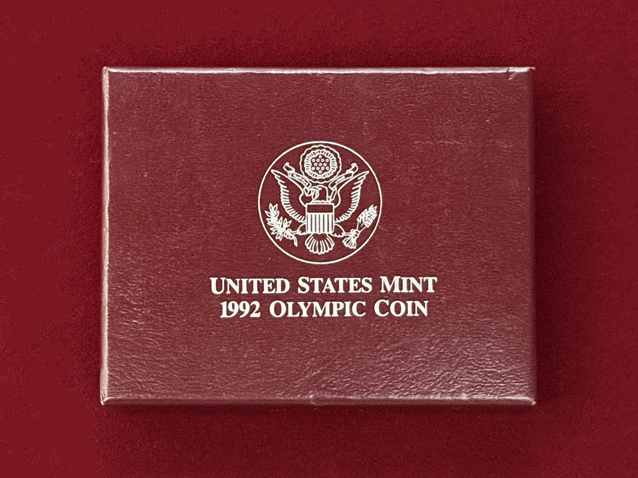 【アメリカ】バルセロナオリンピック記念 1ドル 銀貨 野球 1992［B-0000469］