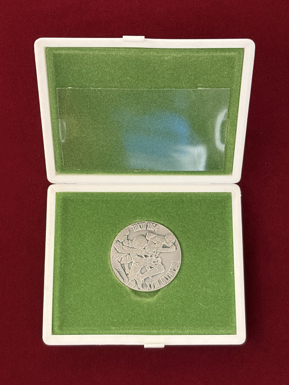 【日本】1964年東京オリンピック記念 銀製メダル［B-0000473］