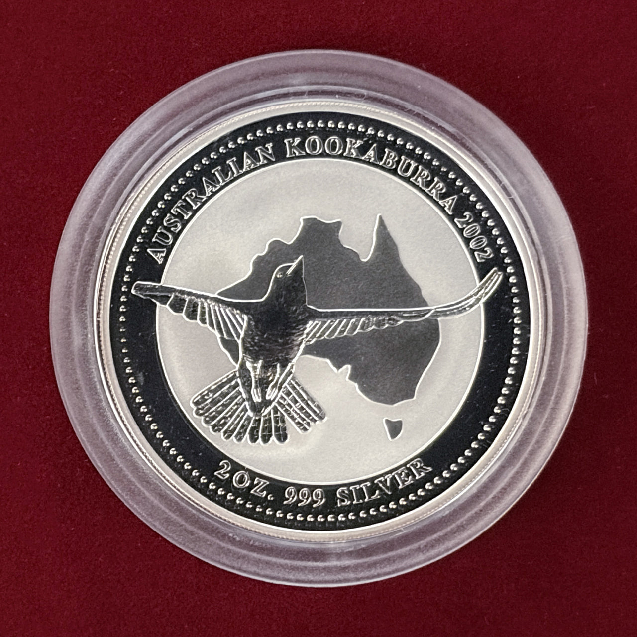 [Australia] Kookaburra 2 Dollar Silver Coin 2002 [B-0000474]