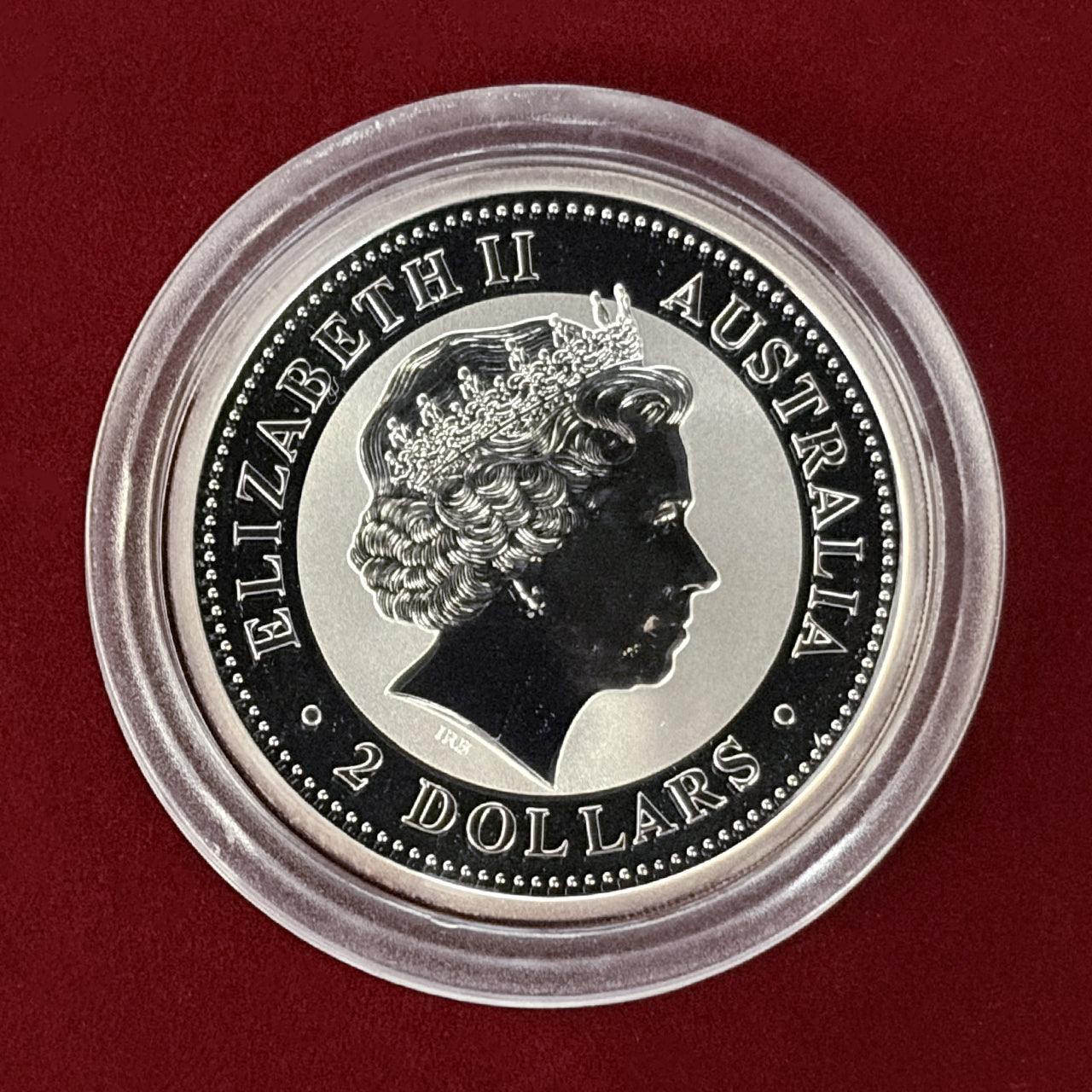 [Australia] Year of the Horse 2 Dollar Silver Coin 2002 [B-0000475]