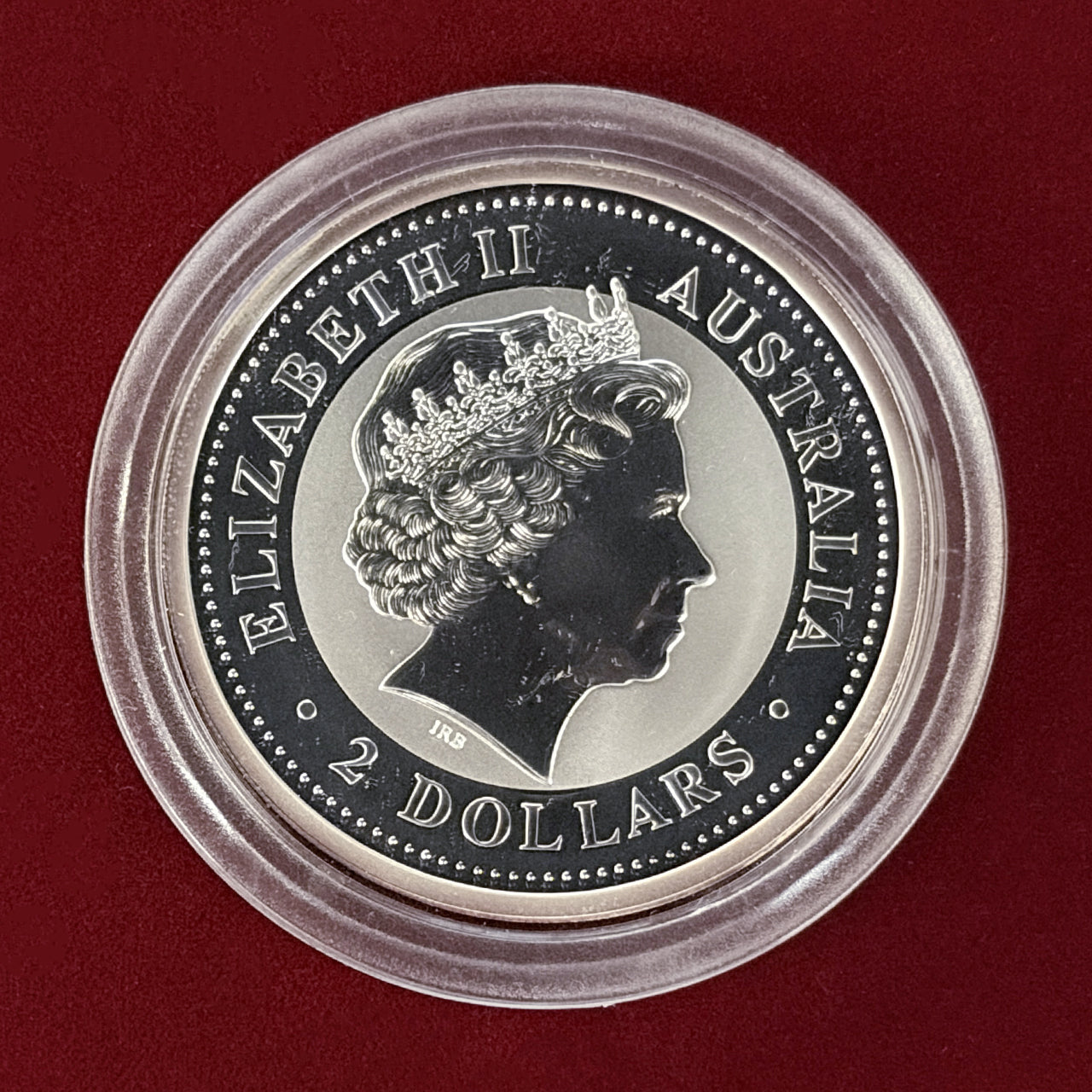 [Australia] Year of the Sheep 2 Dollar Silver Coin 2003 [B-0000476]