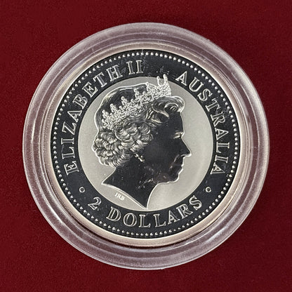 [Australia] Year of the Sheep 2 Dollar Silver Coin 2003 [B-0000476]