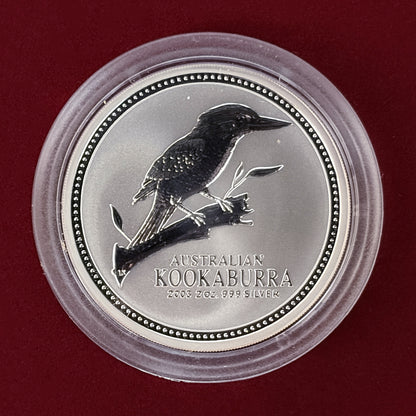[Australia] Kookaburra 2 Dollar Silver Coin 2003 [B-0000477]