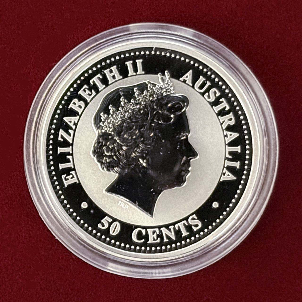 【オーストラリア】未年 50セント 銀貨 2003［B-0000482］