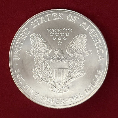 【アメリカ】アメリカンイーグルシルバーダラー 1ドル 銀貨 1997［B-0000486］