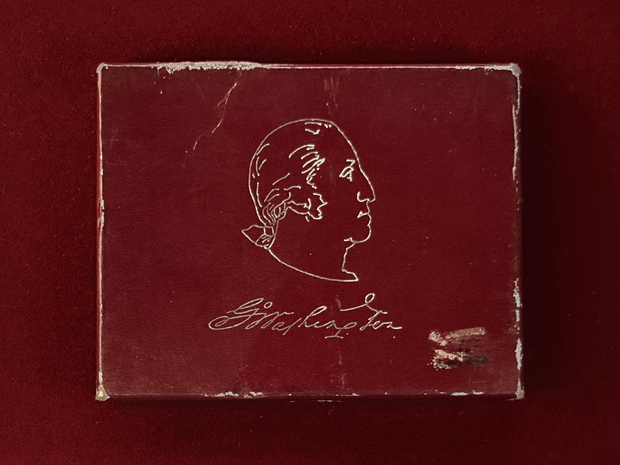 ②ジョージワシントン生誕250周年記念ワシントンシルバーピース プルーフ1982 ジョージワシントン ハーフダラー 生誕250周年記念硬貨