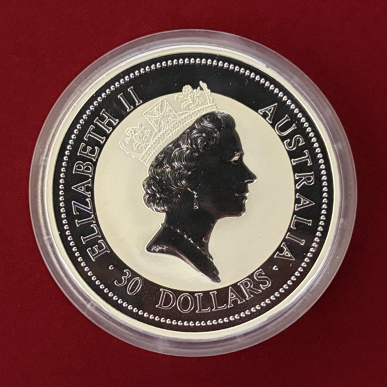 1997年 オーストラリア 銀貨 30ドル オーストラリア 30ドル 1㎏ 銀貨 1997年 1997年 オーストラリア 銀貨