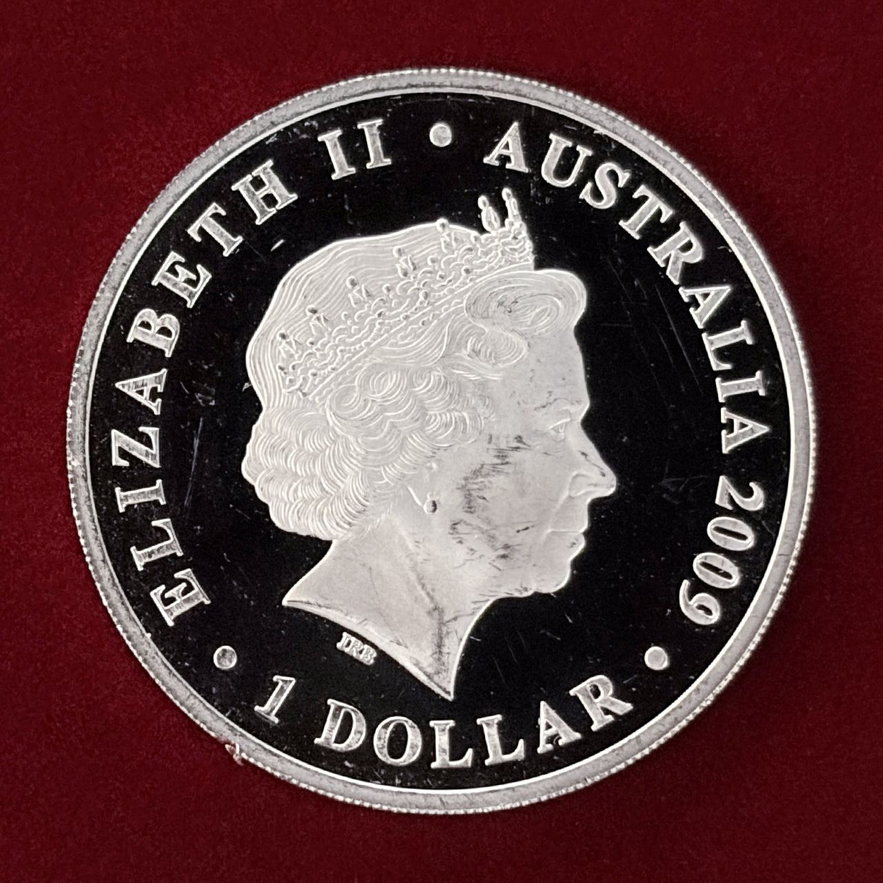 【オーストラリア】2010年FIFAワールドカップ南アフリカ大会記念 1ドル 銀貨 プルーフ 2009［B-0000514］