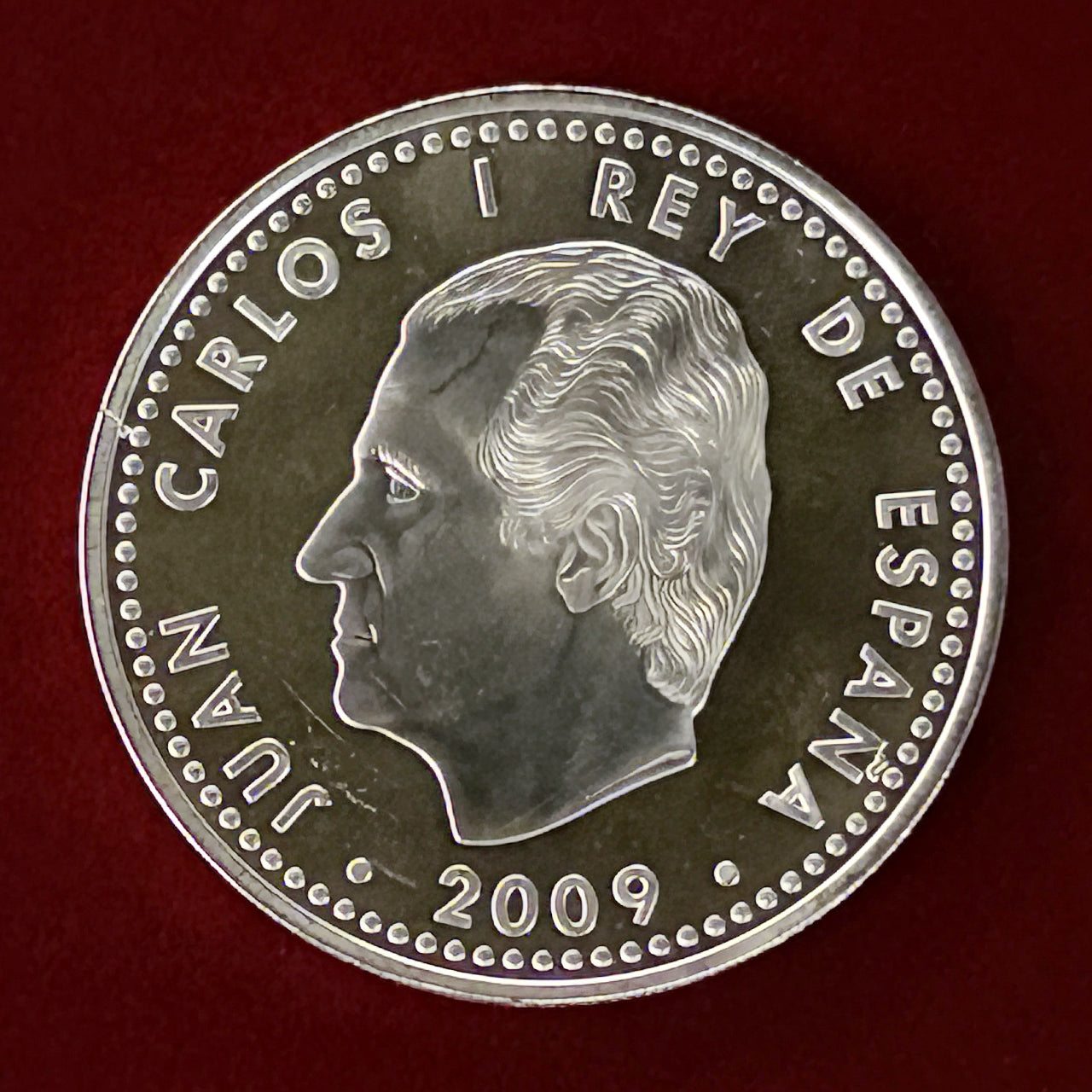 【スペイン】2010年FIFAワールドカップ南アフリカ大会記念 10ユーロ 銀貨 プルーフ 2009［B-0000517］