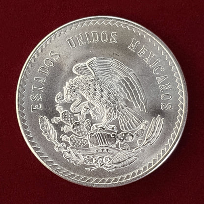 【メキシコ】5ペソ 銀貨 1948［B-0000518］