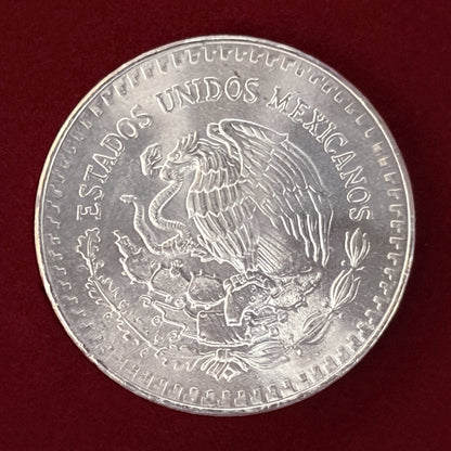 【メキシコ】1オンザ リベルタード銀貨 1984［B-0000519］