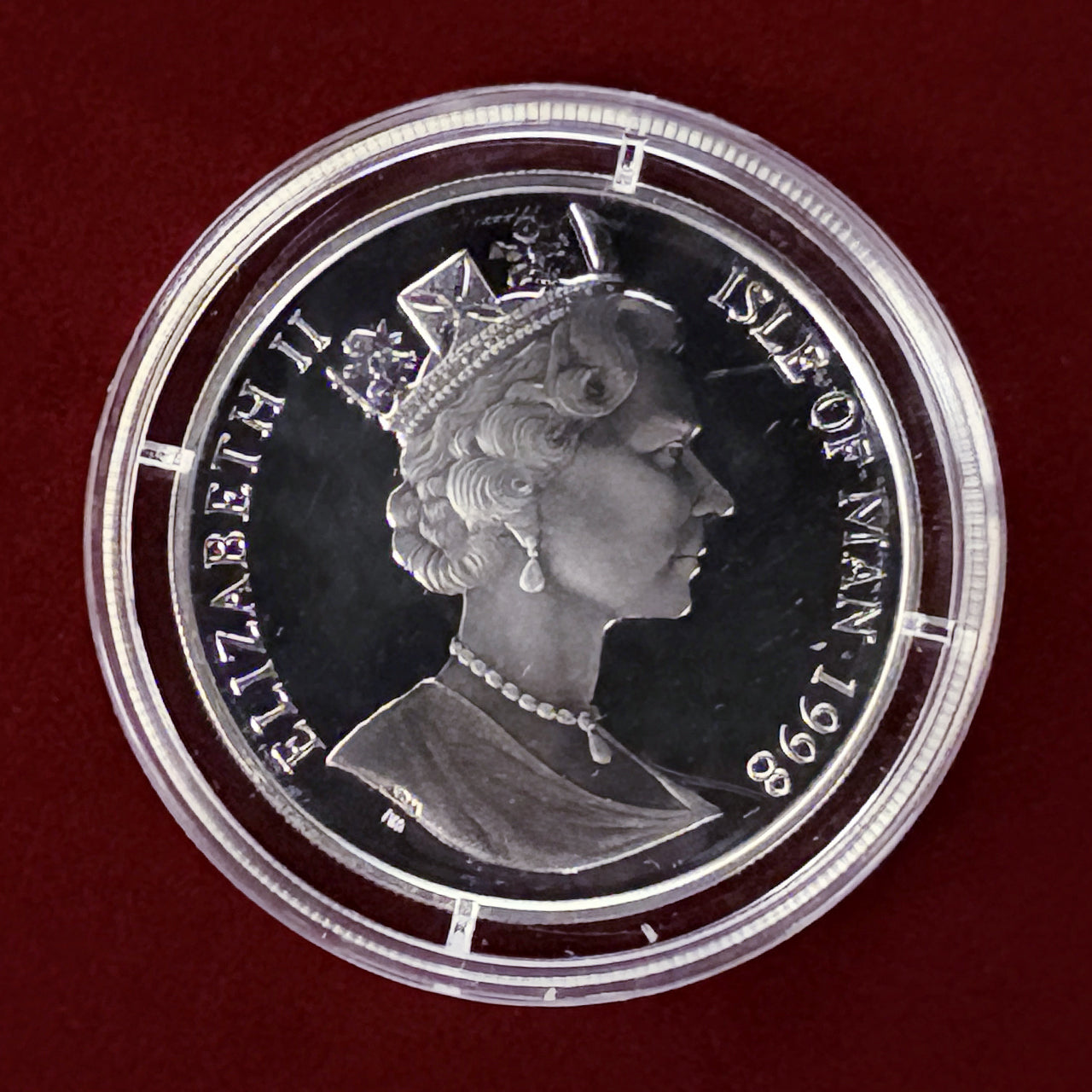 【マン島】神話と伝説 10ユーロ 銀貨 プルーフ 1998［B-0000525］