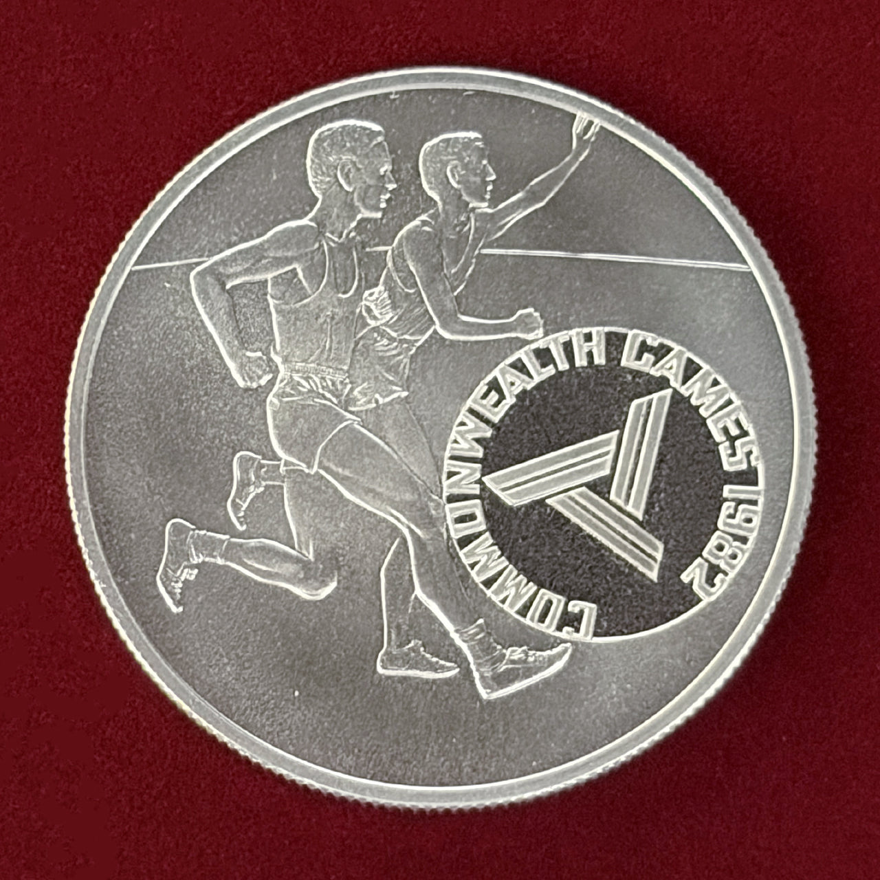 トンガ】1982年コモンウェルスゲームズ記念 10パアンガ 銀貨 プルーフ