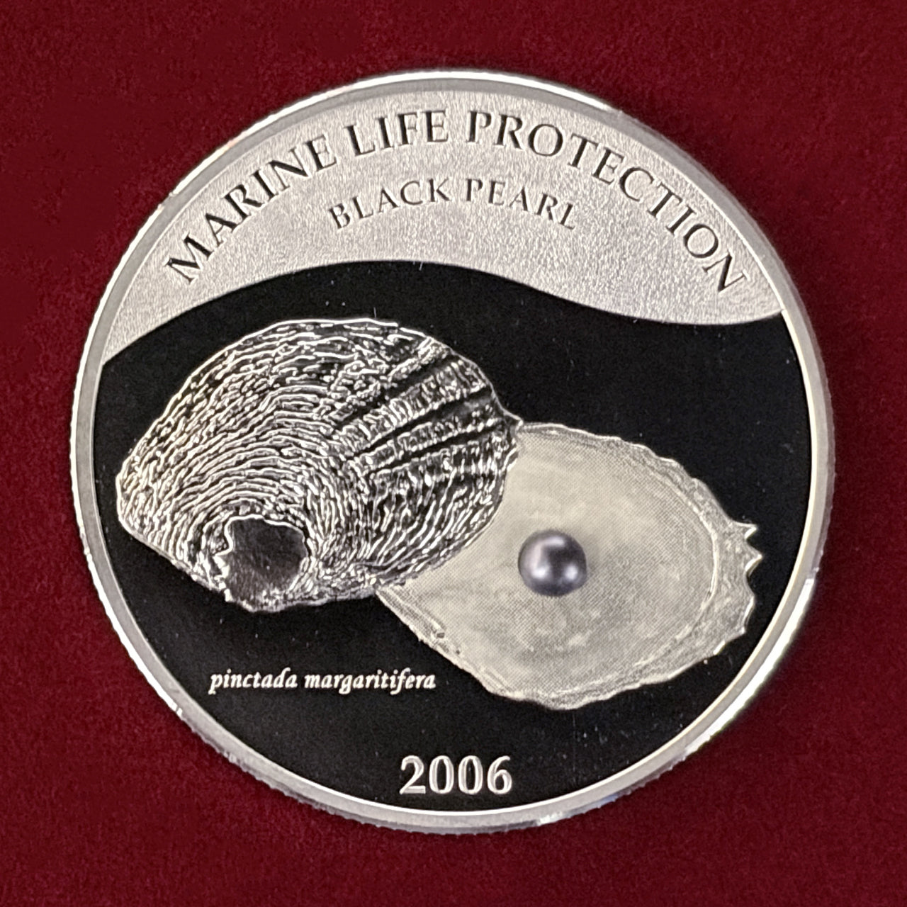 パラオ】黒真珠 5ドル 銀貨 プルーフ 2006［B-0000574］ – ワールド