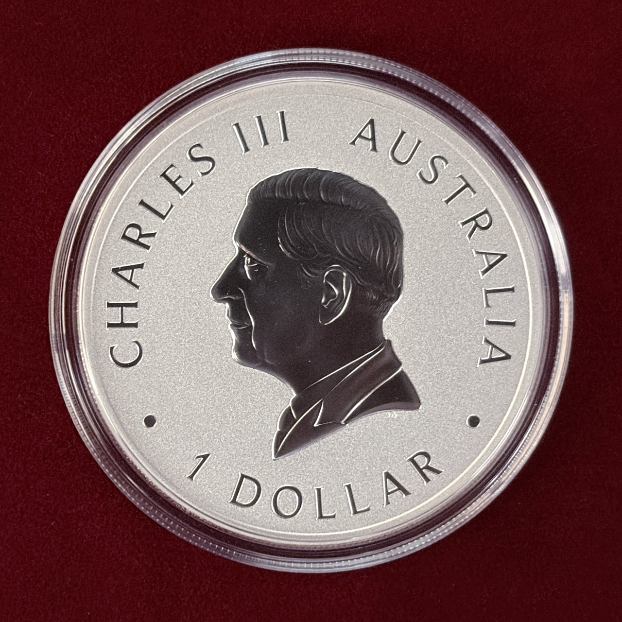 【オーストラリア】ワライカワセミ 1ドル 銀貨 2024［B-0000606］