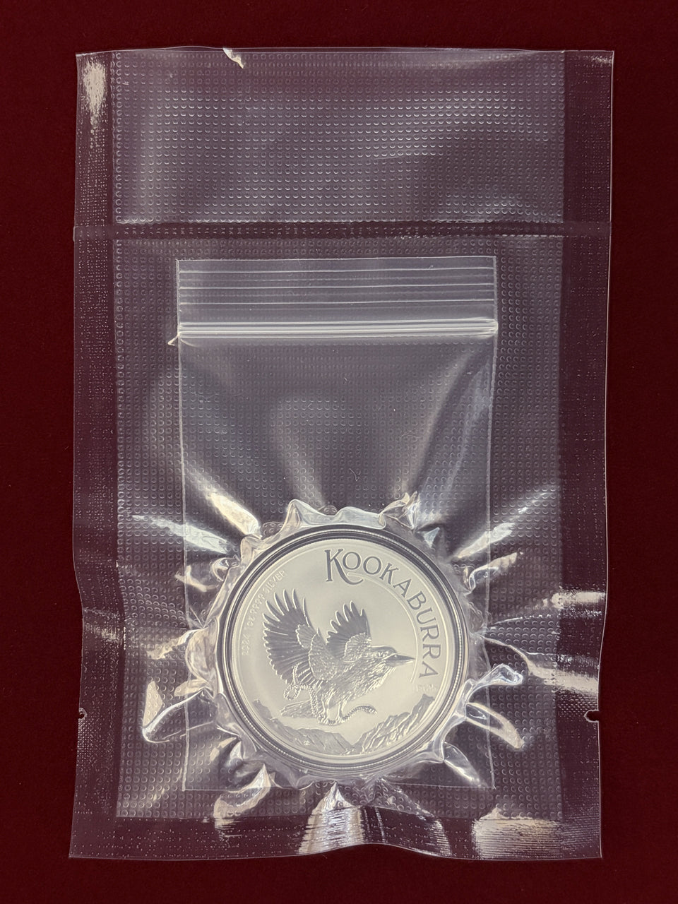 オーストラリア】ワライカワセミ 1ドル 銀貨 2024［B-0000606