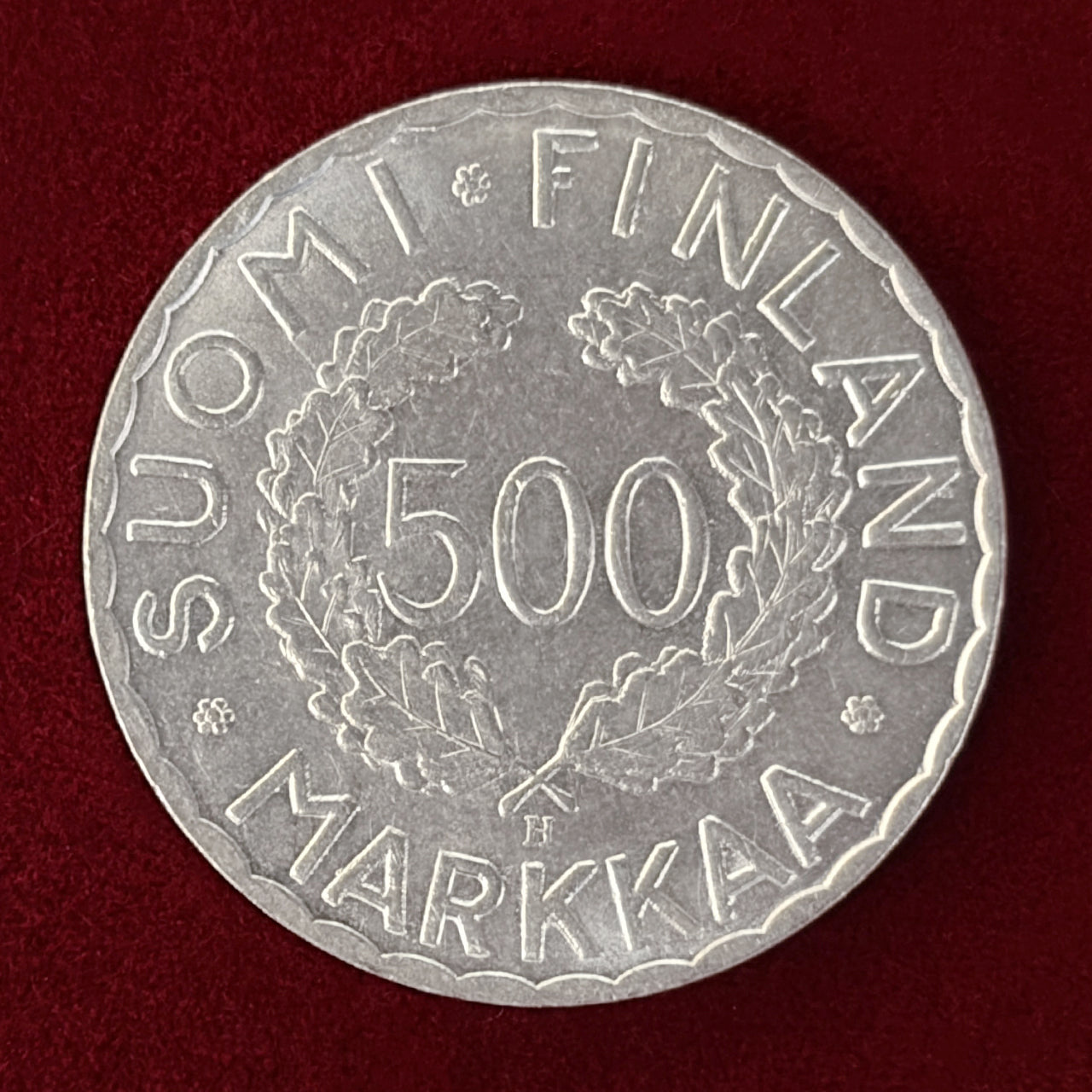 【フィンランド】1952年ヘルシンキ夏季オリンピック記念 500マルカ 銀貨 1952［B-0000617］