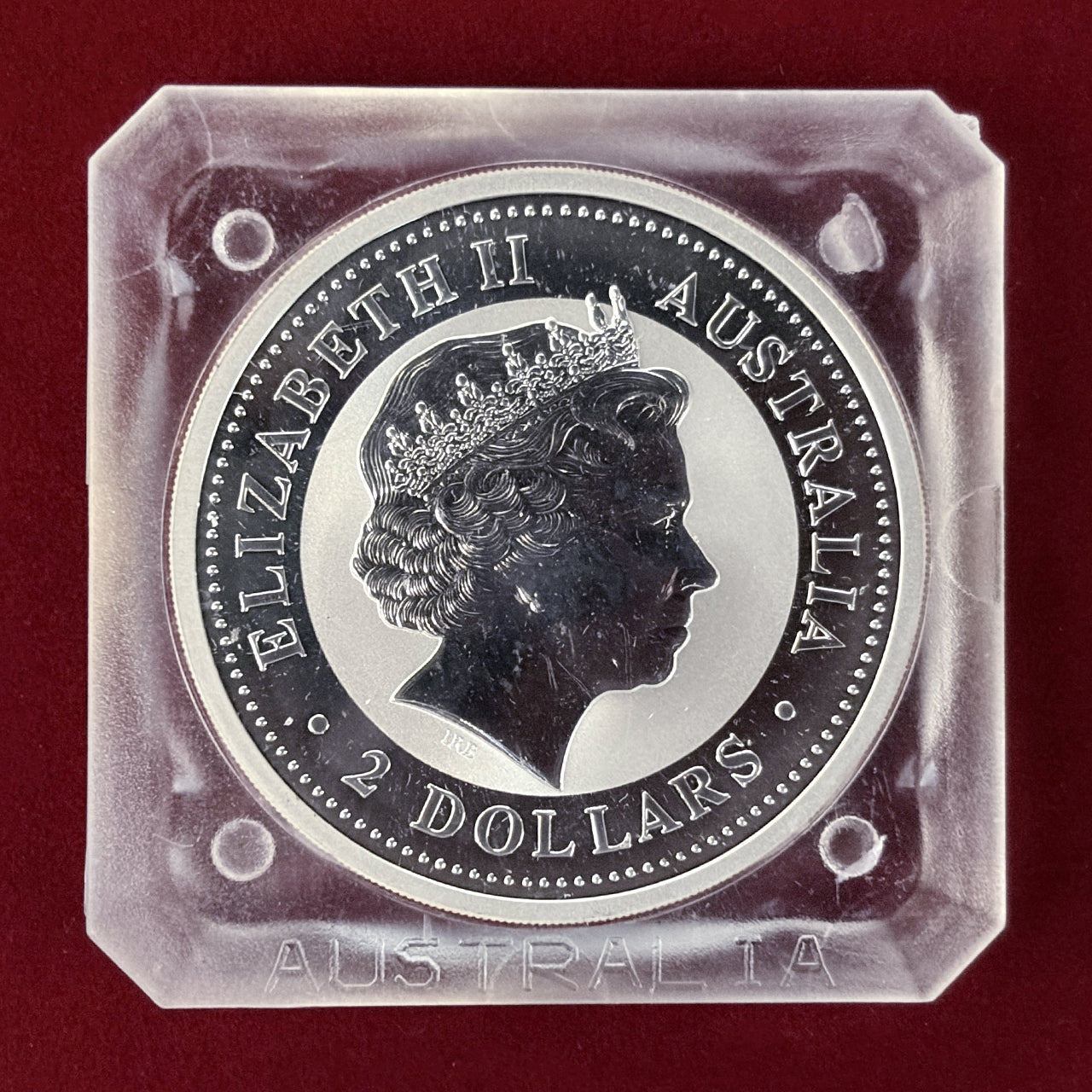 【オーストラリア】ワライカワセミ 2ドル 銀貨 2003［B-0000619］