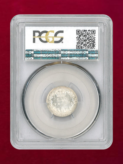 【イギリス】6ペンス 銀貨 1903 PCGS MS65［B-0000651］