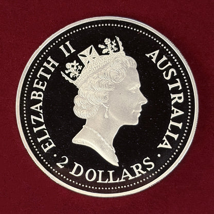 [Australia] Kookaburra 2 Dollar Silver Coin 2003 [B-0000477]