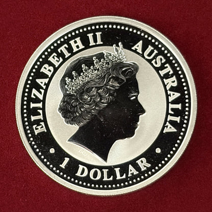 【オーストラリア】日豪交流年記念 1ドル 銀貨 2006［B-0000699］