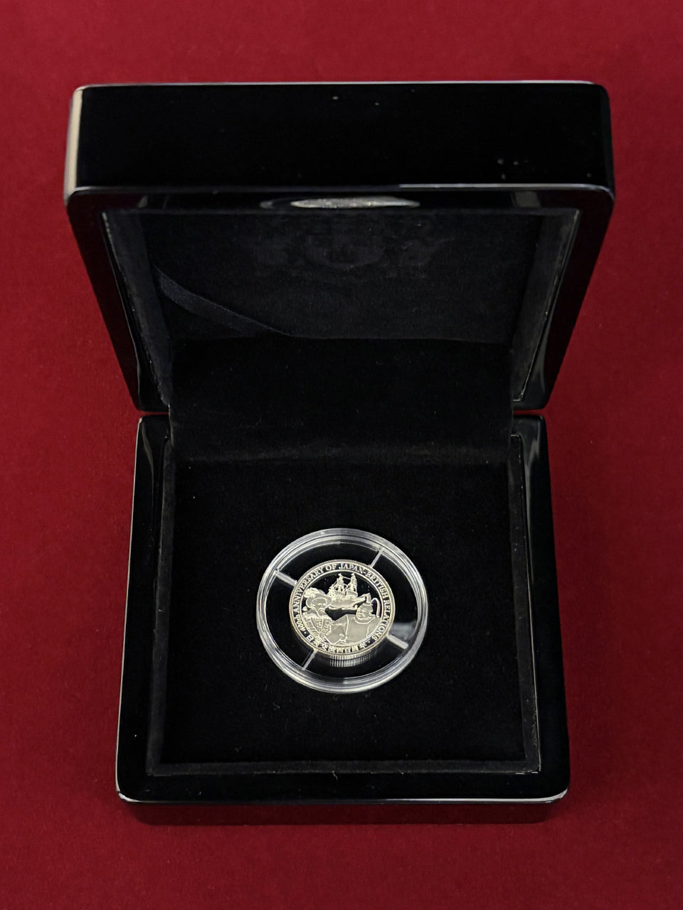 【セントヘレナ】日英交流400周年記念 5ペンス 銀貨 プルーフ 2013［B-0000710］