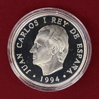 【スペイン】ドニャーナ国立公園 2000ペセタ 銀貨 プルーフ 1994［B-0000736］