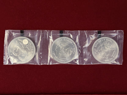 【スペイン】フェリペ王子＆レティシア妃ご成婚記念 12ユーロ 銀貨 3枚組 2004［B-0000739］