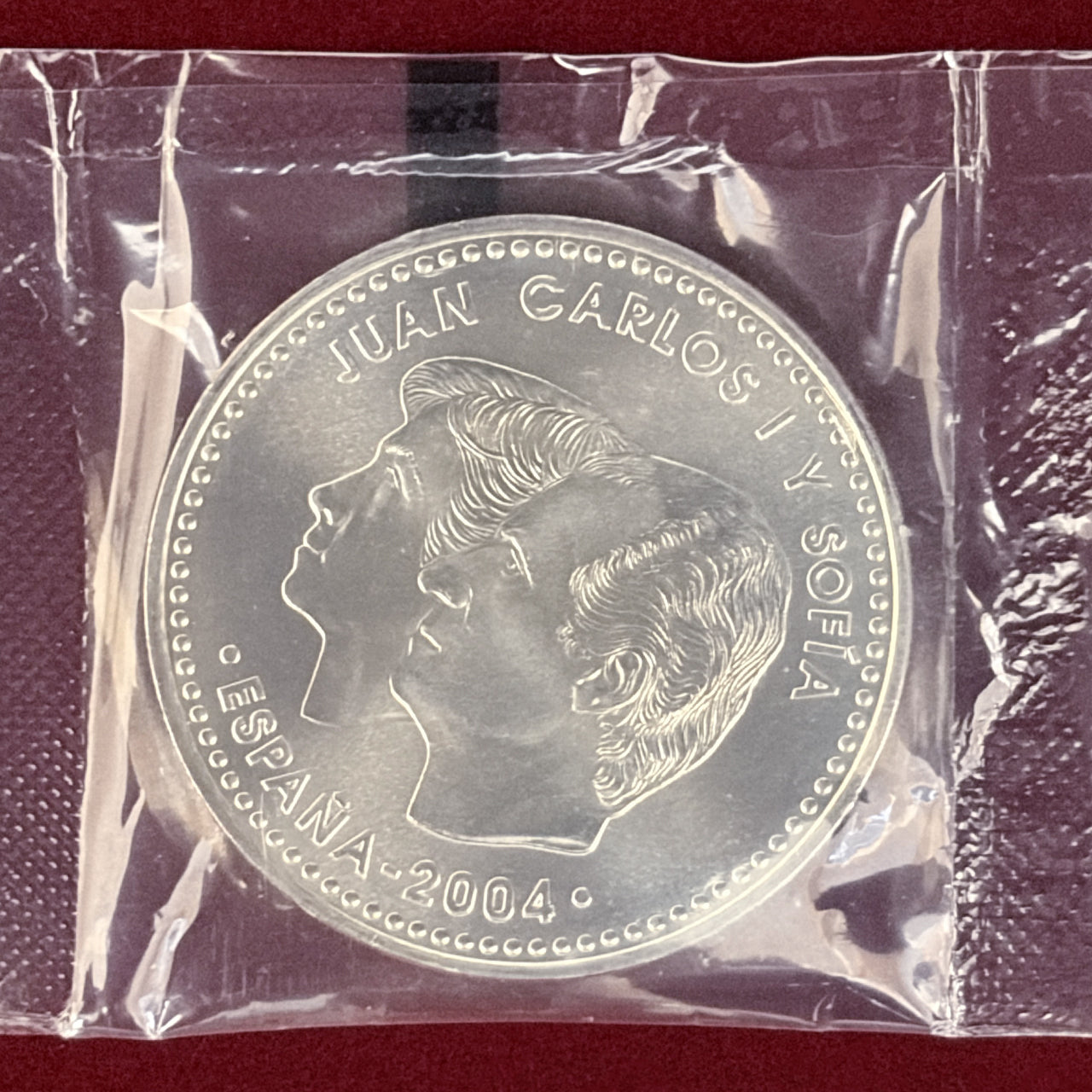 【スペイン】フェリペ王子＆レティシア妃ご成婚記念 12ユーロ 銀貨 3枚組 2004［B-0000739］