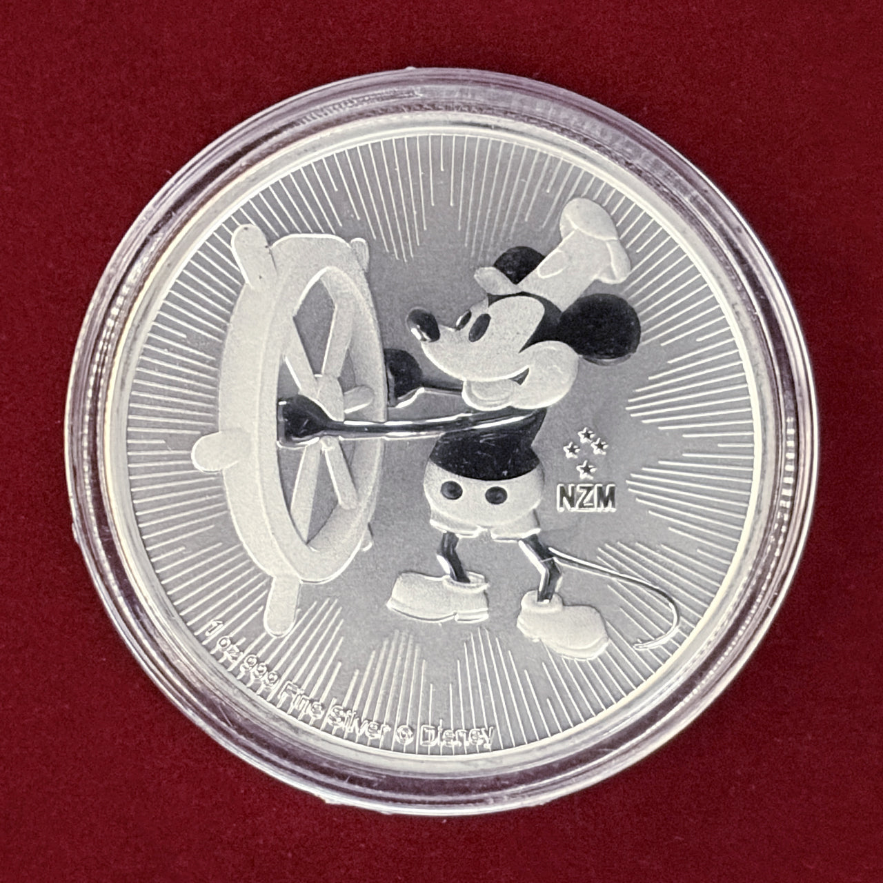 【ニウエ】ミッキーマウス 2ドル 銀貨 2017［B-0000754］