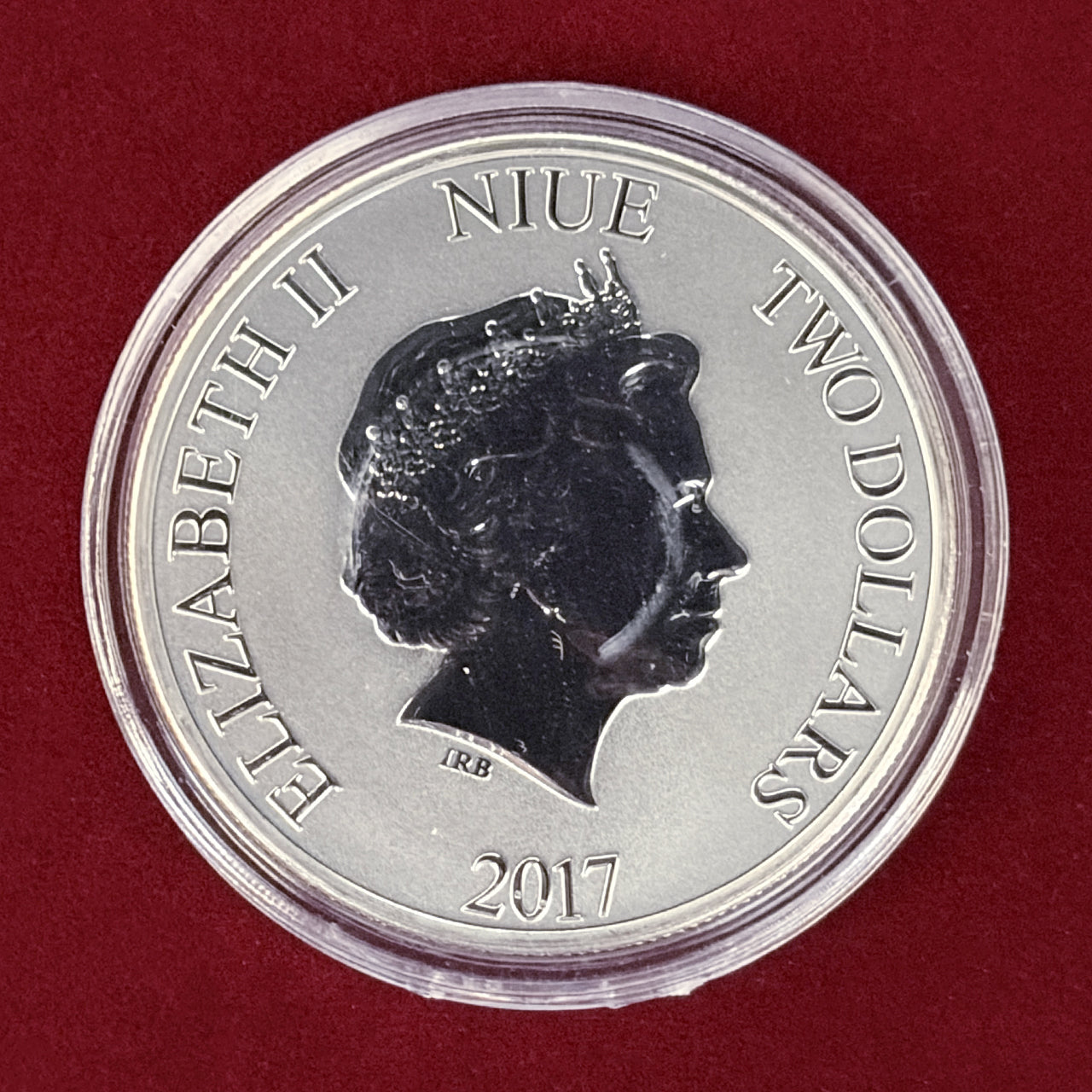 【ニウエ】ミッキーマウス 2ドル 銀貨 2017［B-0000754］