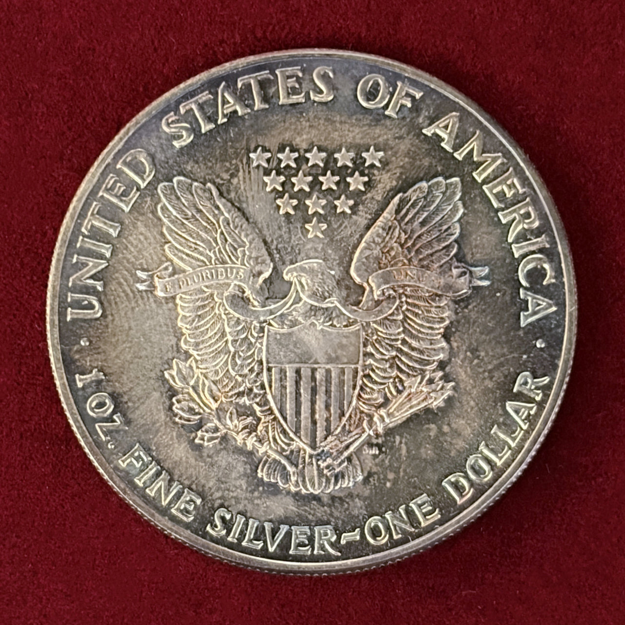 【アメリカ】アメリカンイーグルシルバーダラー 1ドル 銀貨 1988［B-0000774］