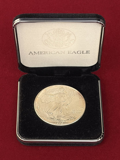 【アメリカ】アメリカンイーグルシルバーダラー 1ドル 銀貨 1988［B-0000774］