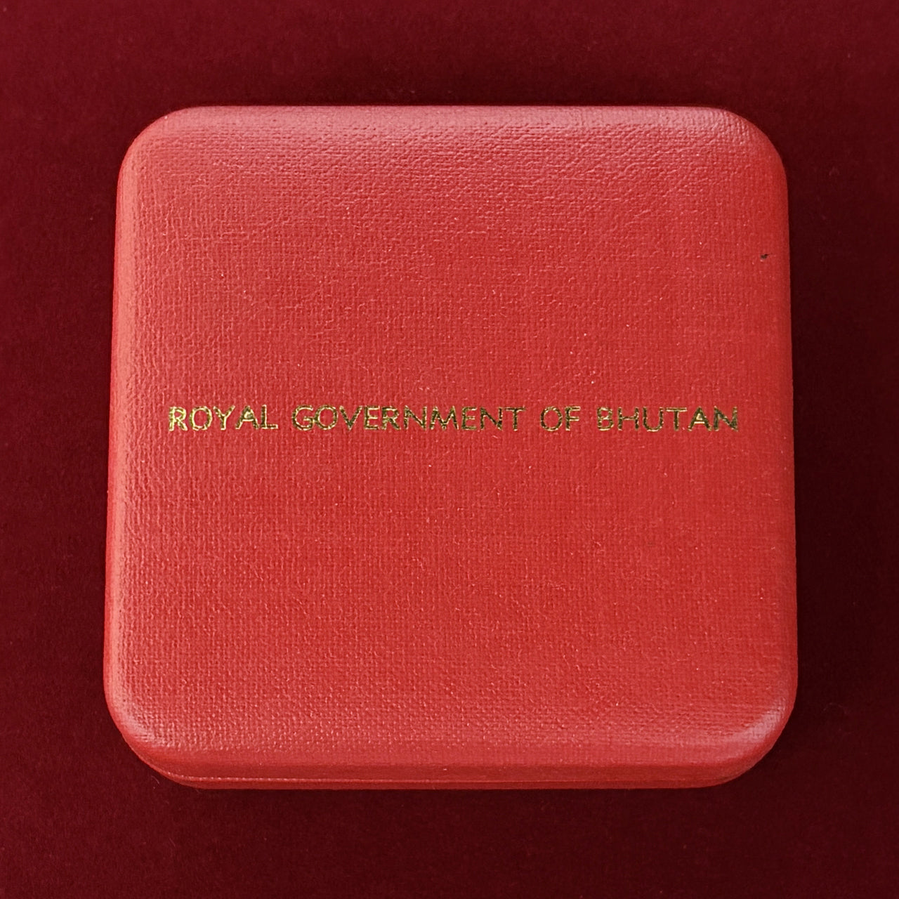 【ブータン】ジグミ・シンゲ・ワンチュクご成婚記念 3ニュルタム 銀貨 プルーフ 1979［B-0000783］