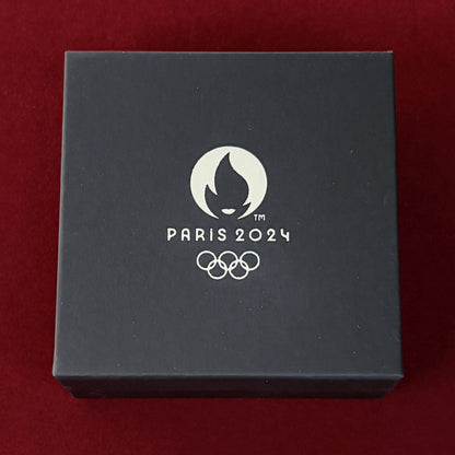 [France] 2024 Paris Olympics Commemorative "From Tokyo to Paris" 10 Euro Silver Proof Coin 2021 [B-0000786]