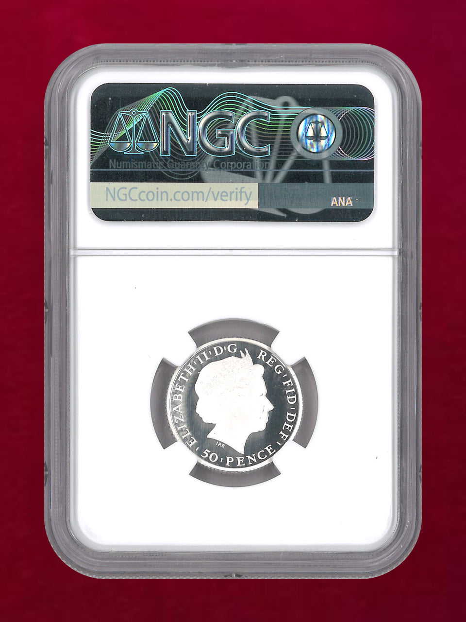 [United Kingdom] Britannia 1/4 oz 50 Pence Silver Proof 2014 NGC PF 70 ULTRA CAMEO [B-0000822]