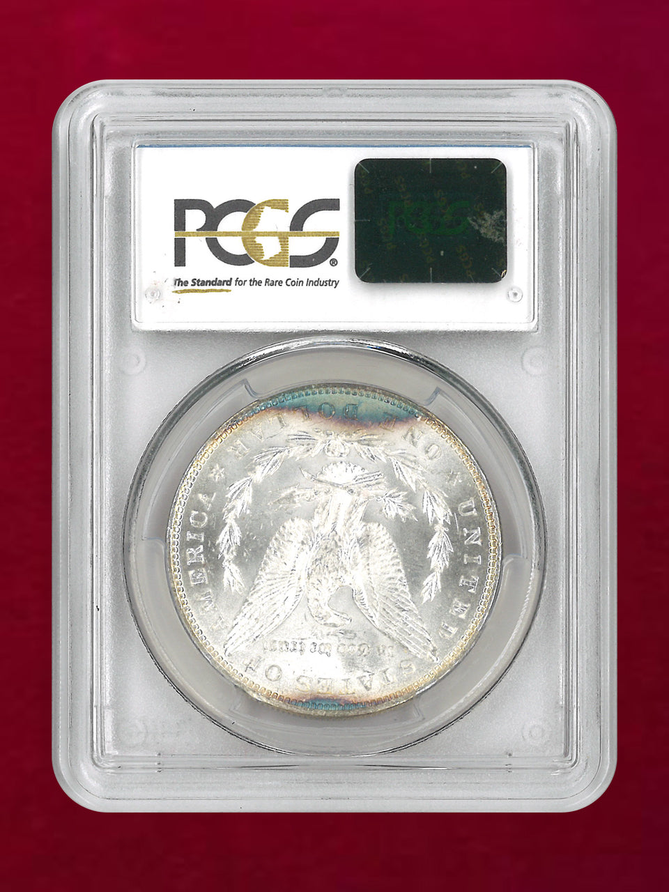 【アメリカ】1ドル 銀貨 モルガンダラー 1886 PCGS MS65［B-0000828］