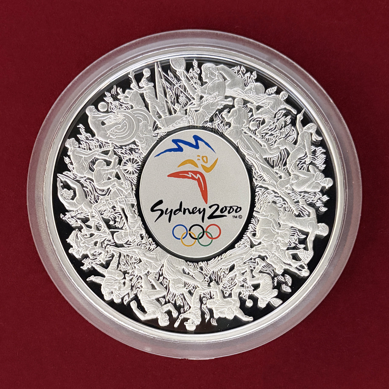【オーストラリア】シドニーオリンピック記念 30ドル 1kg 銀貨 プルーフ 2000［B-0000864］
