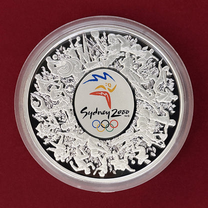 【オーストラリア】シドニーオリンピック記念 30ドル 1kg 銀貨 プルーフ 2000［B-0000864］
