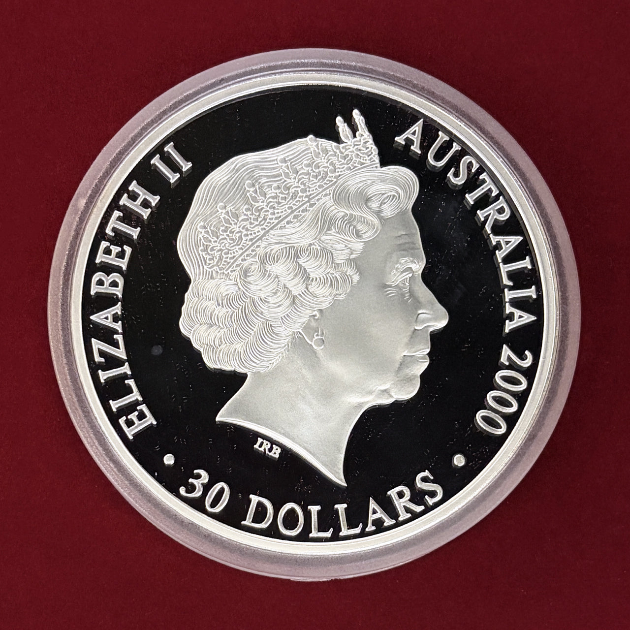 【オーストラリア】シドニーオリンピック記念 30ドル 1kg 銀貨 プルーフ 2000［B-0000864］